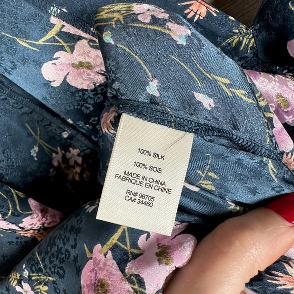 NWT Rebecca Taylor Silk Emilia Teal Jumpsuit - Picture 5 of 5